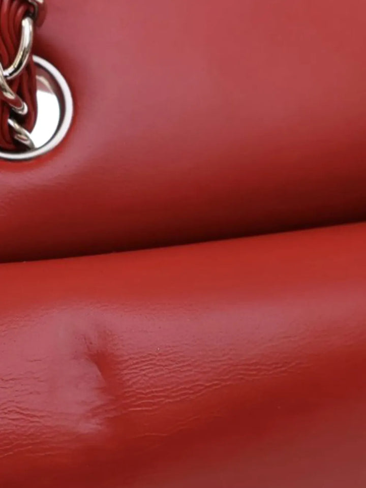 Chanel Pre Owned 2009 2010 Medium Classic Patent Double Flap Shoulder Bag — Same as shown — Size One Size — Side View