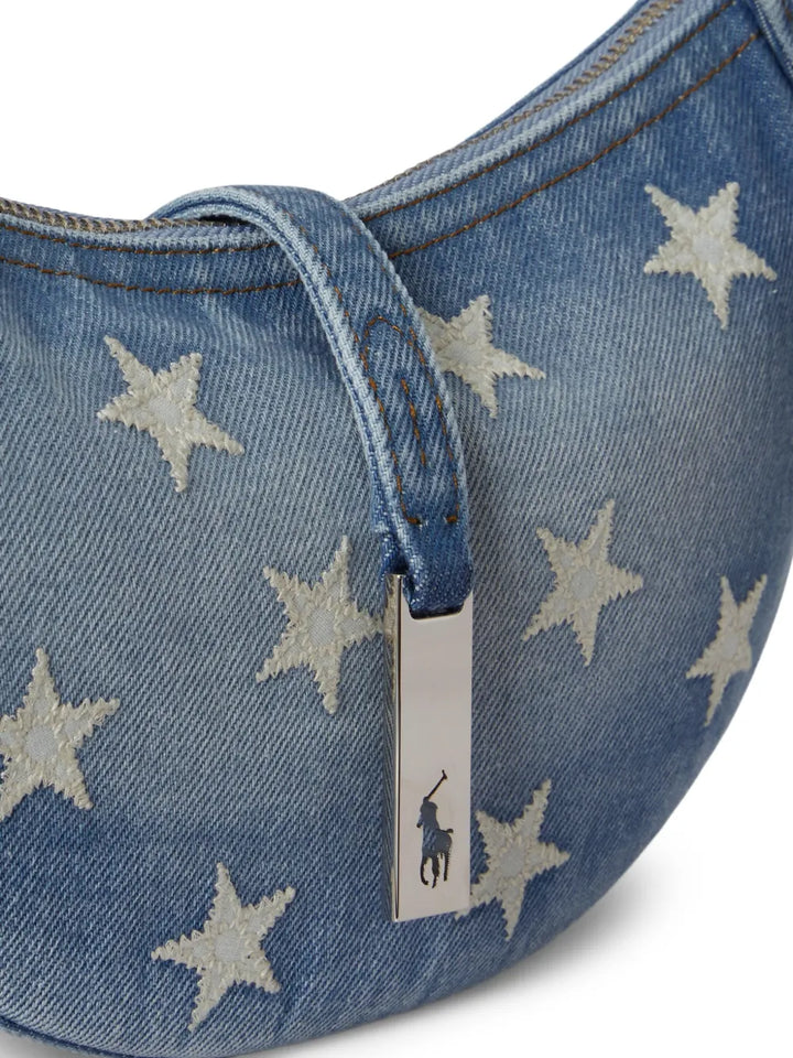 Polo Ralph Lauren Mini Polo Id Star Shoulder Bag — Same as shown — Size One Size — Top View