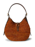 Polo Ralph Lauren Raffia Shoulder Bag — Same as shown — Size One Size — Side View