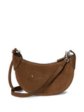 Polo Ralph Lauren Polo Id Suede Shoulder Bag — Same as shown — Size One Size — Side View