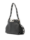 Maje Miss M Fringe Hardware Shoulder Bag — Same as shown — Size One Size — Back View