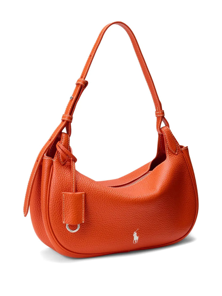 Polo Ralph Lauren Polo Play Leather Shoulder Bag — Same as shown — Size One Size — Back View