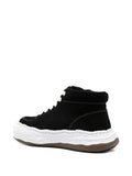 Maison MIHARA YASUHIRO Oliver Suede High-Top — Black — Size US M 3.5 - US W 5 — Back View