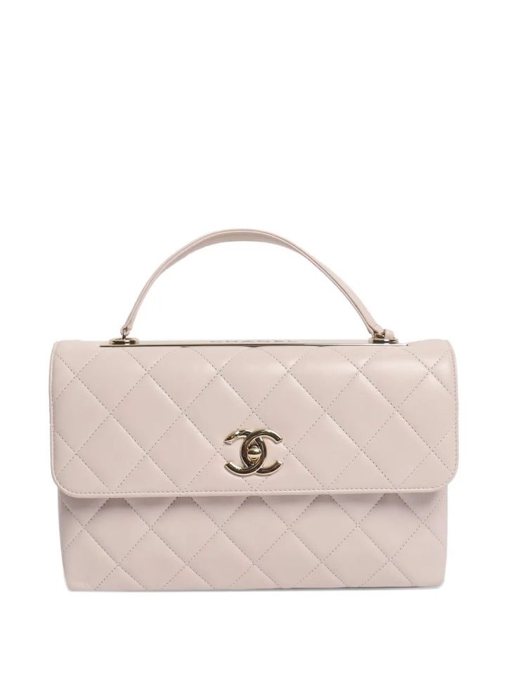 Chanel Pre Owned Trendy Cc Flap Quilted Tote Bag — Same as shown — Size One Size — Front View