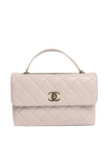 Chanel Pre Owned Trendy Cc Flap Quilted Tote Bag — Same as shown — Size One Size — Front View