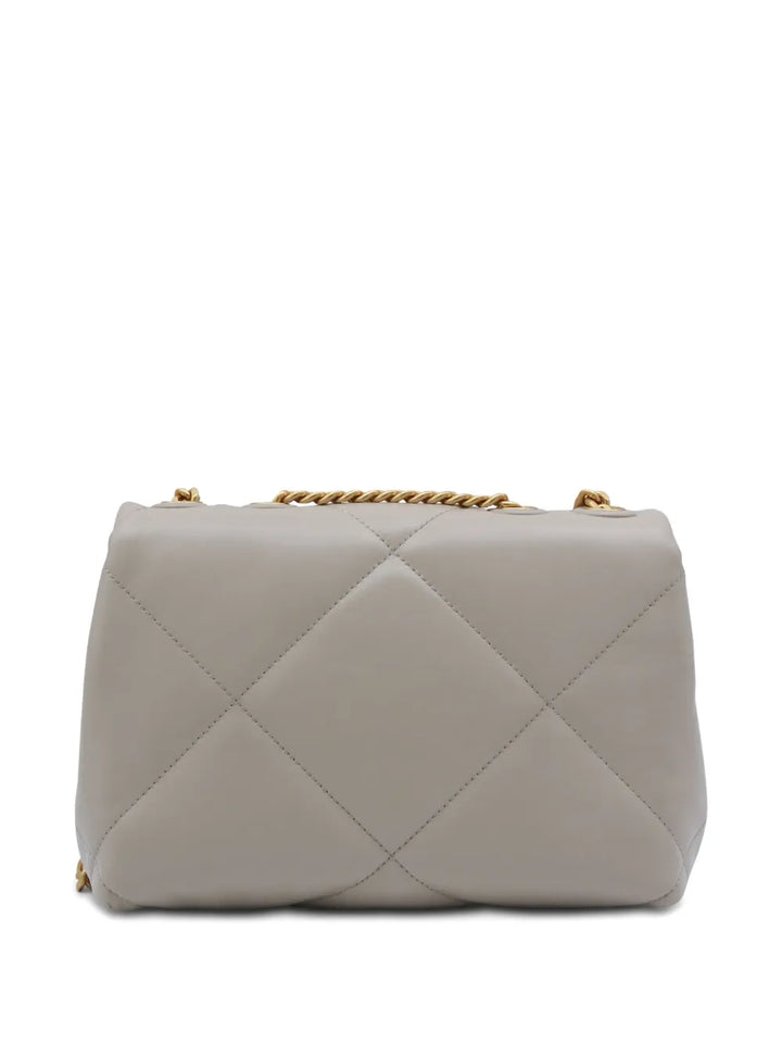 Tory Burch Quilted Chain Leather Shoulder Bag — Same as shown — Size One Size — Side View