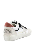 Golden Goose Star-Detail Leather — White — Size US M 3.5 - US W 5 — Top View