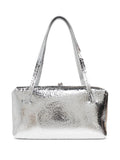 Jil Sander Textured Leather Shoulder Bag — Same as shown — Size One Size — Back View