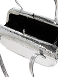 Jil Sander Textured Leather Shoulder Bag — Same as shown — Size One Size — Detail View