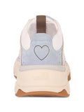 Love Moschino Heart Detail — Beige — Size US M 3.5 - US W 5 — Back View