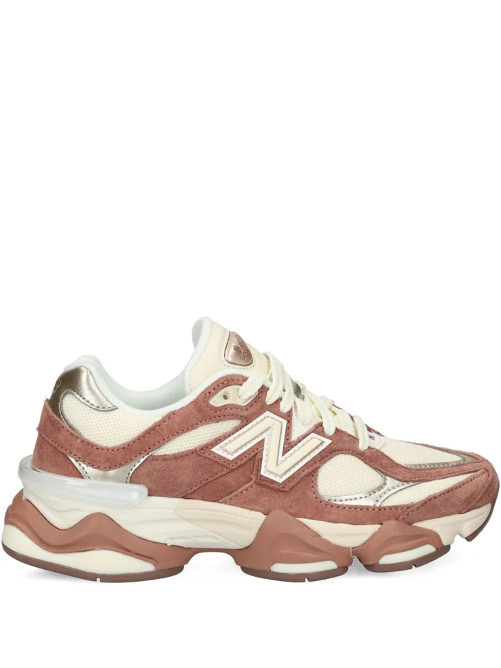 New Balance 9060 — Brown — Size US M 3.5 - US W 5 — Front View