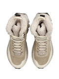 Premiata Trivor 440M Textured — Brown — Size US M 3.5 - US W 5 — Back View