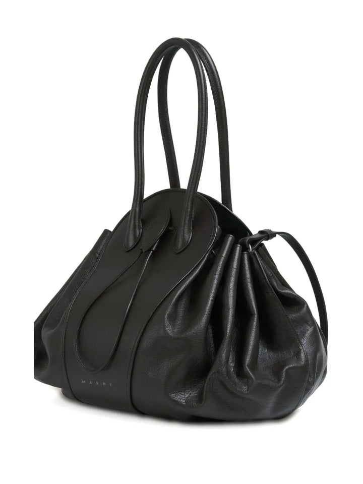 Marni Tubular Handle Tulipea Shoulder Bag — Same as shown — Size One Size — Back View