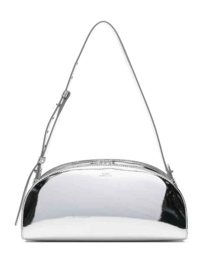 Apc Demi Lune Zip Shoulder Bag — Same as shown — Size One Size — Front View