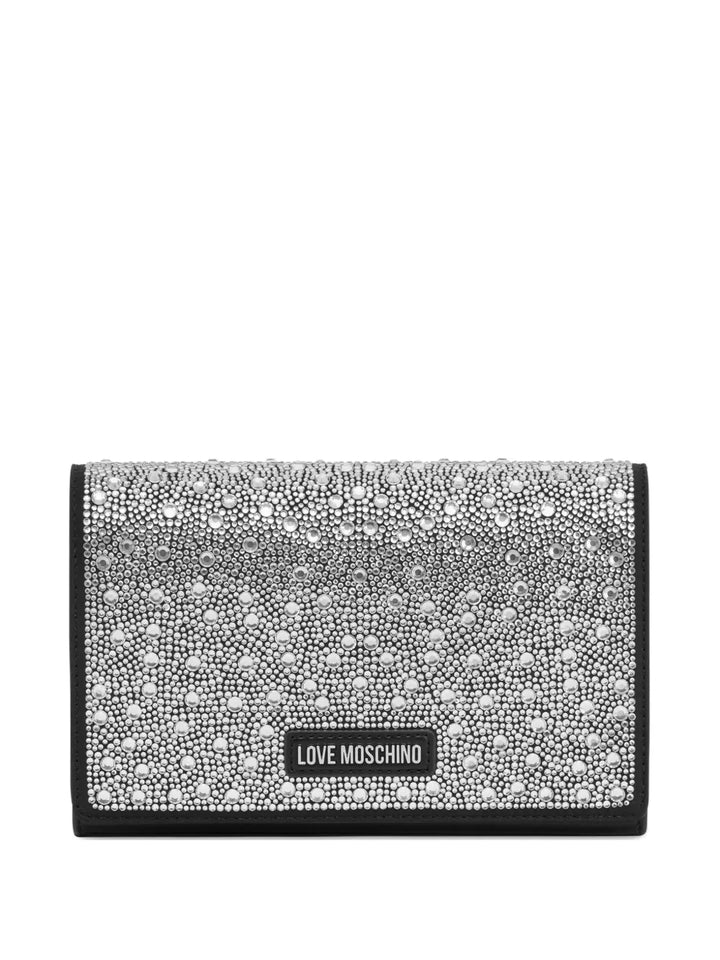Love Moschino Stones Shoulder Bag — Same as shown — Size One Size — Front View