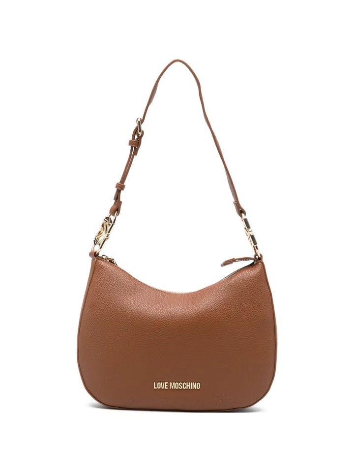 Love Moschino Logo Detail Shoulder Bag — Same as shown — Size One Size — Front View