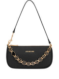 Love Moschino Logo Detail Shoulder Bag — Same as shown — Size One Size — Front View
