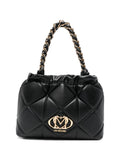 Love Moschino Quilted Chain Strap Shoulder Bag — Same as shown — Size One Size — Front View