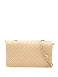 Bottega Veneta Pre Owned 2012 2025 Nappa Intrecciato Trio Pouch On Strap Shoulder Bag — Same as shown — Size One Size — Front View