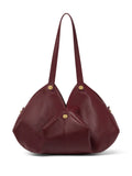 Versace Protea Leather Shoulder Bag — Same as shown — Size One Size — Front View