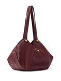 Versace Protea Leather Shoulder Bag — Same as shown — Size One Size — Back View