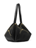 Versace Protea Leather Shoulder Bag — Same as shown — Size One Size — Back View