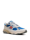 New Balance X Kith 993 Home Lace-Up — Grey — Size US M 3.5 - US W 5 — Side View