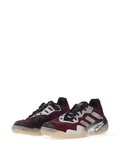 adidas X Brain Dead Barricade 13 Sneakers — Purple/Grey — Size US M 8 - US W 9.5 — Side View