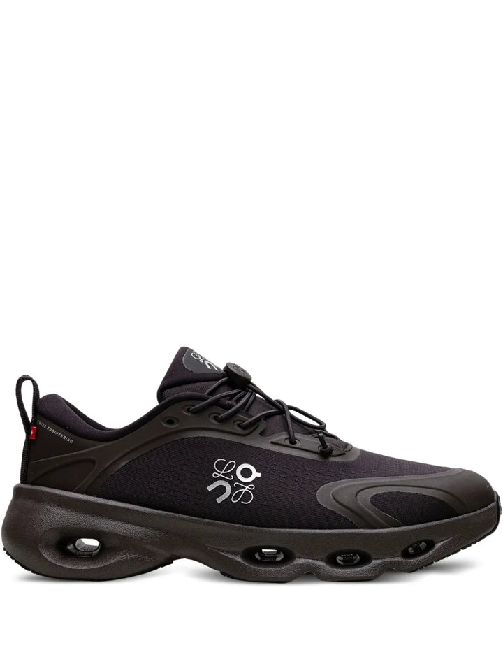 On Running X Loewe Cloudsolo Logo-Print — Black — Size US M 3.5 - US W 5 — Front View