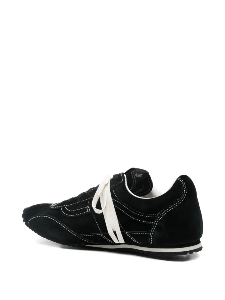 Vans Suede Stitching — Black — Size US M 3.5 - US W 5 — Back View