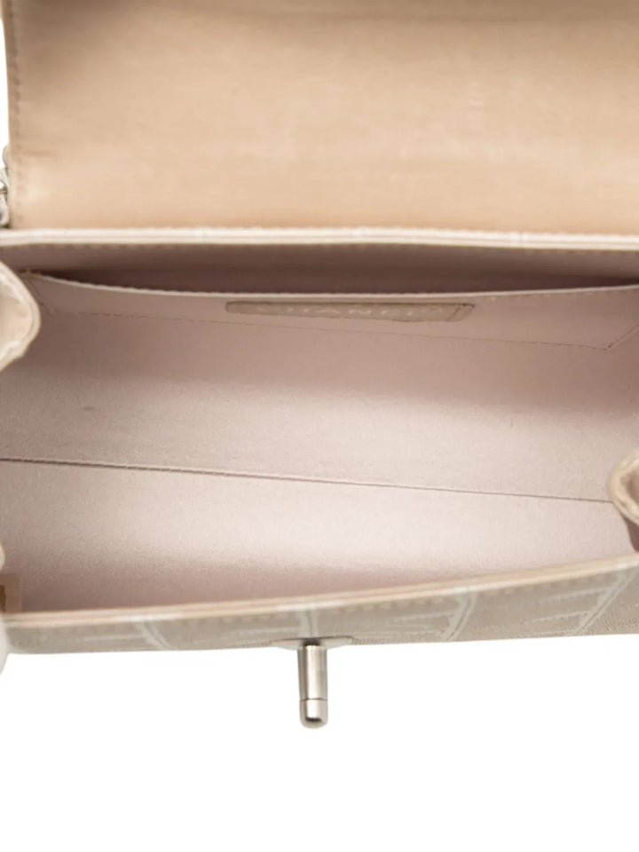 Chanel Pre Owned 2002 2003 Mini New Travel Line Nylon Accordion Flap Shoulder Bag — Same as shown — Size One Size — Detail View