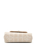 Chanel Pre Owned 2002 2003 Mini New Travel Line Nylon Accordion Flap Shoulder Bag — Same as shown — Size One Size — Top View