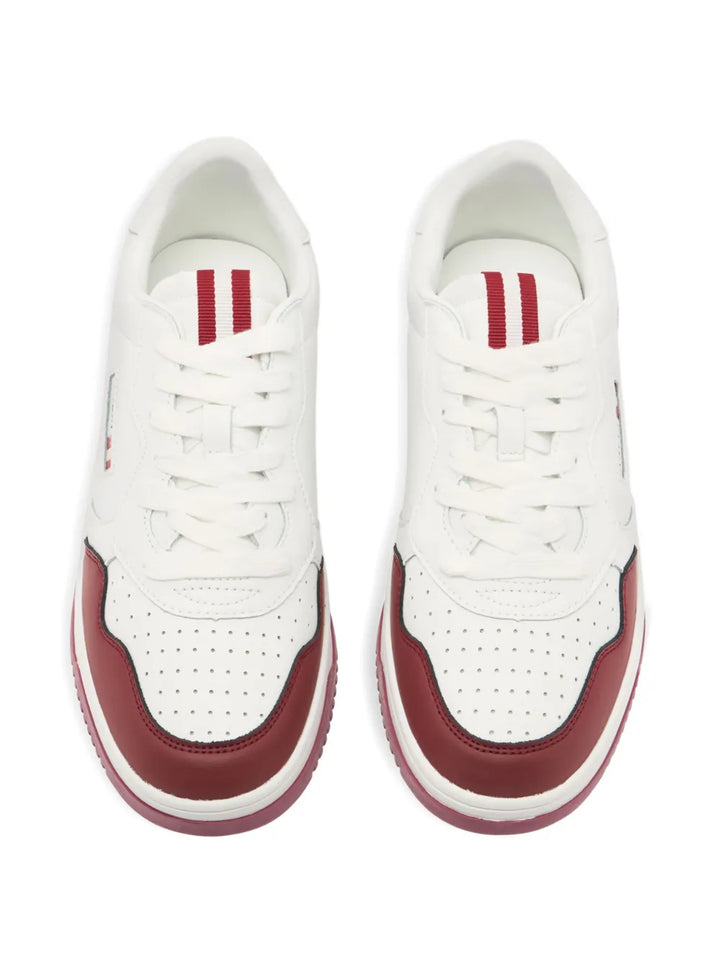 Bally Jasper Leather — White — Size US M 3.5 - US W 5 — Top View