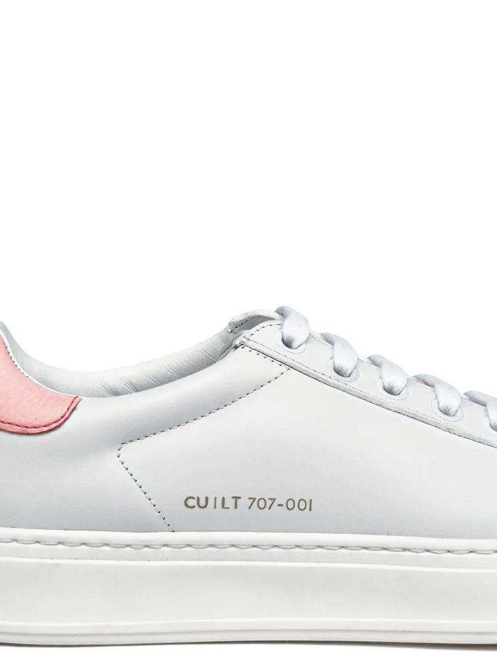 CU | LT ESSENCE Lace-Up Low-Top — Pink — Size US M 3.5 - US W 5 — Top View
