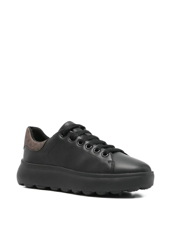 Geox Spherica Ec4.1 Lace-Up — Black — Size US M 3.5 - US W 5 — Side View