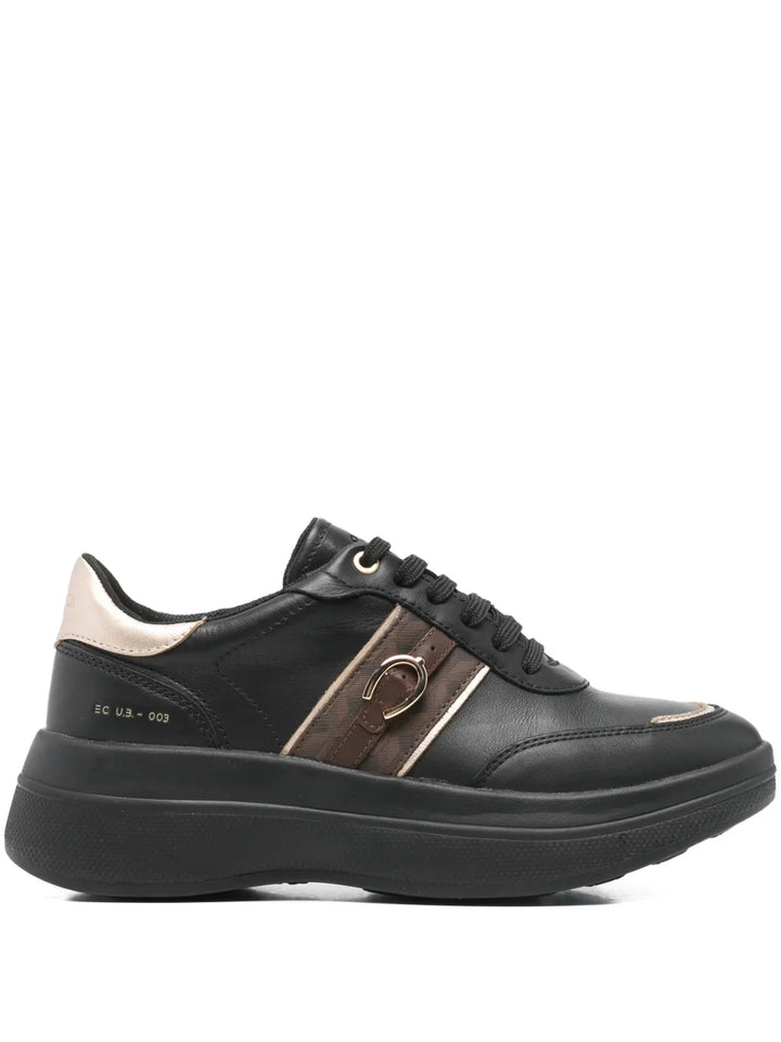 Geox Spherica Ecub-3 — Black — Size US M 3.5 - US W 5 — Front View