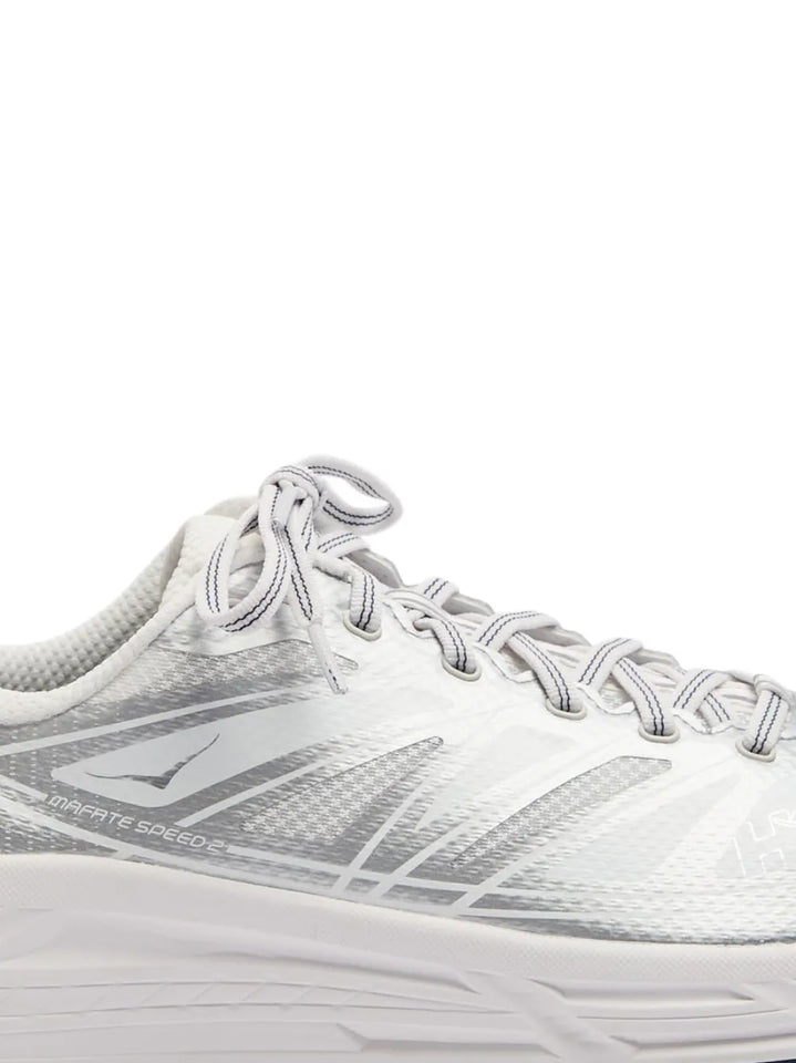 HOKA Mafate Speed 2 — White — Size US M 3.5 - US W 5 — Side View