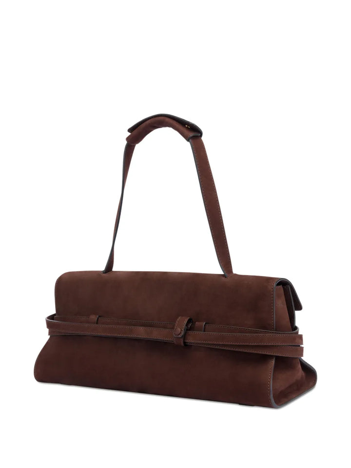 Moschino Medium Tie Me Shoulder Bag — Same as shown — Size One Size — Side View