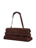 Moschino Medium Tie Me Shoulder Bag — Same as shown — Size One Size — Side View