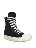 Rick Owens DRKSHDW Sneaks Side-Zip — Black — Size US M 3.5 - US W 5 — Side View
