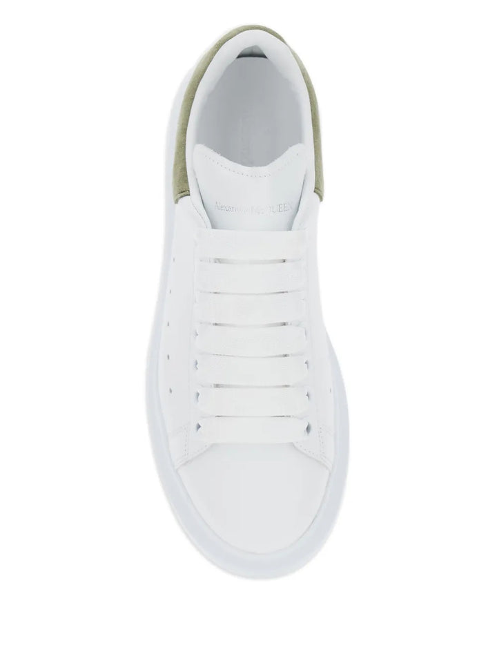 Alexander McQueen Perforated-Detail — White — Size US M 3.5 - US W 5 — Top View