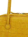 Marge Sherwood Boston Crocodile Embossed Shoulder Bag — Same as shown — Size One Size — Back View
