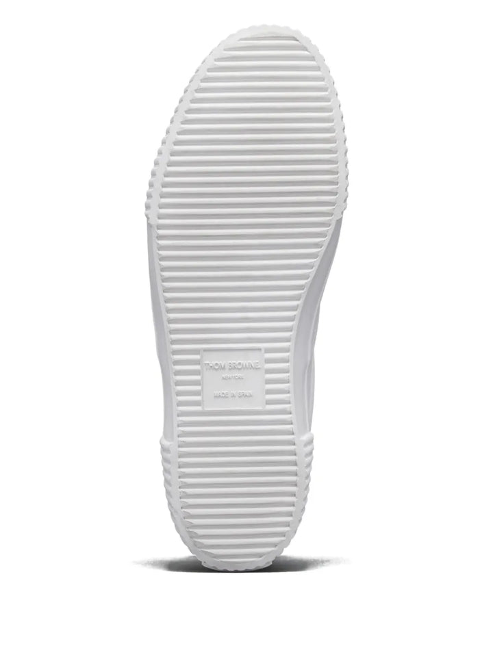 Thom Browne Panelled Grosgrain Loop — White — Size US M 3.5 - US W 5 — Top View