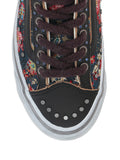 Vans Old Skool 36 Vibram Floral — Black — Size US M 3.5 - US W 5 — Top View