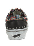 Vans Old Skool 36 Vibram Floral — Black — Size US M 3.5 - US W 5 — Back View