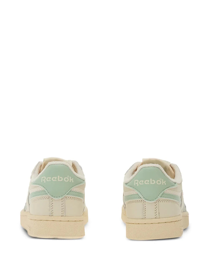 Reebok Club C Revenge Lace-Up — Beige — Size US M 3.5 - US W 5 — Detail View