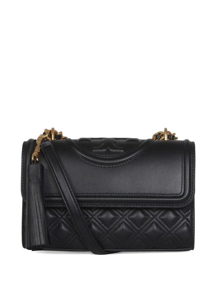 Tory Burch Quilted Tassel Detail Shoulder Bag — Same as shown — Size One Size — Front View