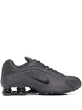 Nike Shox Logo Detail Trainers — Black — Size US M 3.5 - US W 5 — Front View