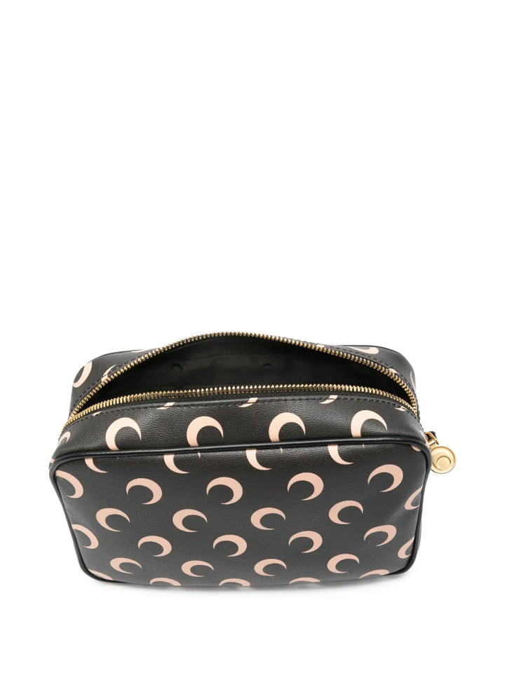 Marine Serre Moon Canvas Camera Shoulder Bag — Same as shown — Size One Size — Detail View