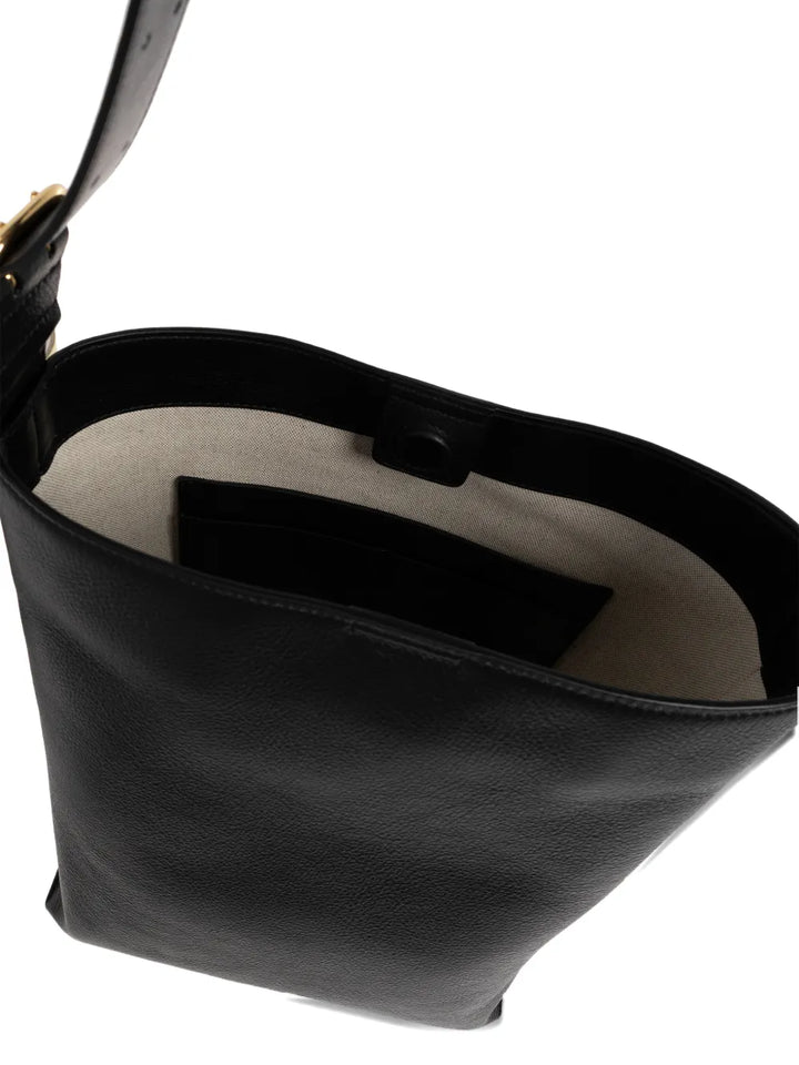 Jil Sander Small Leather Strap Shoulder Bag — Same as shown — Size One Size — Top View